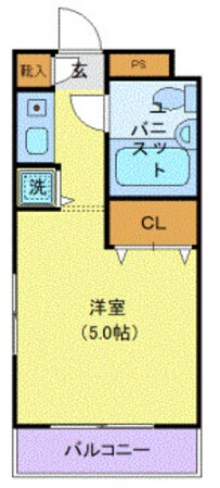 綱島駅 徒歩7分 3階の物件間取画像